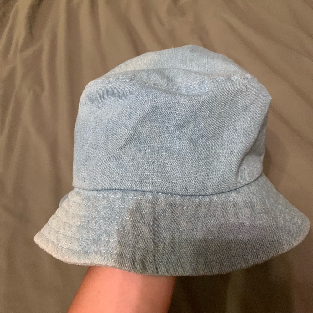 Denim bucket hat